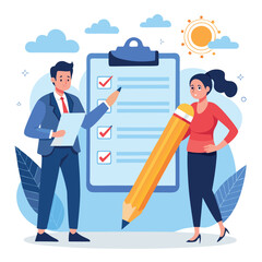Teamwork and Checklist Efficient Project Planning and Task Management