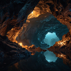 sunrise in the mountains