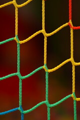 red and green net