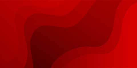 Abstract red color background. Dynamic shapes composition. Eps10 vector