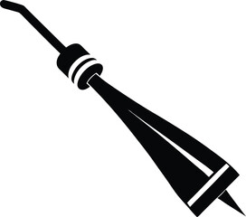 vector illustration of a sword