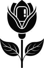 vector illustration of a flower