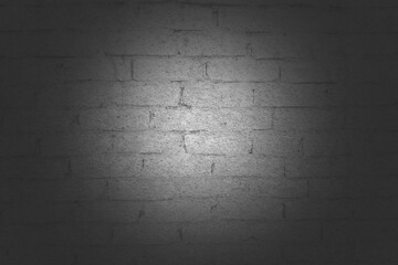 High-Resolution Black Bricks Wall Pattern with Rough Detail and Shadow Depth

