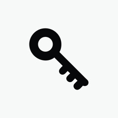 key icon design fully editable vector template