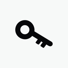 key icon design fully editable vector template