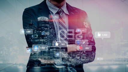 Social media marketing strategy with engagement metrics. Social marketing boosts media visibility....