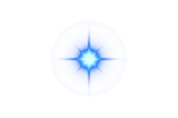 Abstract blue starburst bursting with light on black background for graphic designs