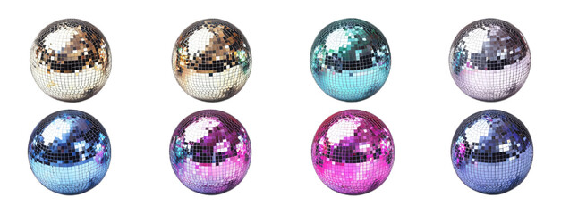 Vibrant Pastel Sphere Collection Design Elements for Websites Apps  More On Transparent Background