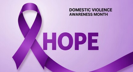 Support Domestic Violence Awareness Hope and Prevention Month