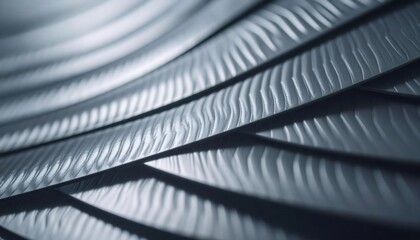 Detailed Close-Up of Innovative Morphing Wing Texture for Aircraft Design