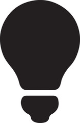 A light bulb icon symbolizing ideas, innovation, and energy efficiency, ideal for creative tech, sustainable design, and inspirational project concepts