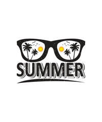 Palms And Sun Design, EPS, VECTOR
