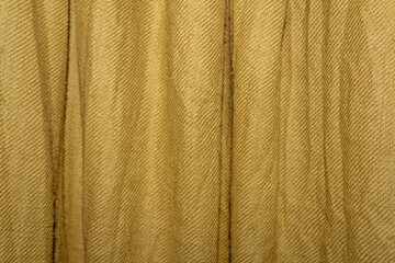 Brown Beige Cotton Linen Textile Texture Background - Natural Fabric Surface. Ideal for Use in...