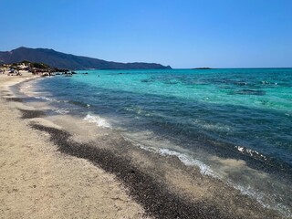 Elafonisi Beach on the island of Crete