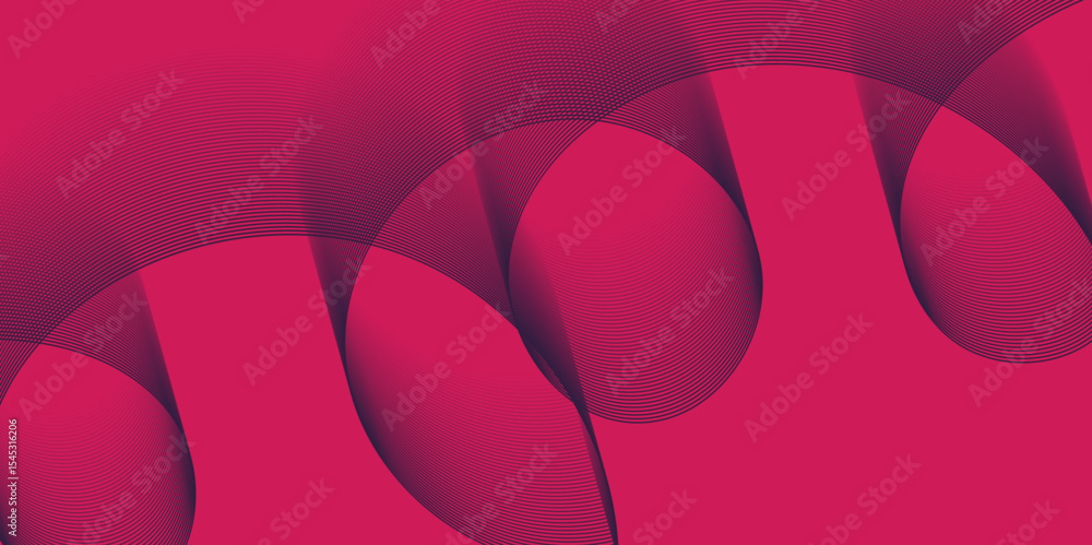Poster abstract color background with modern futuristic seamless lines art design with wavy geometrical sha