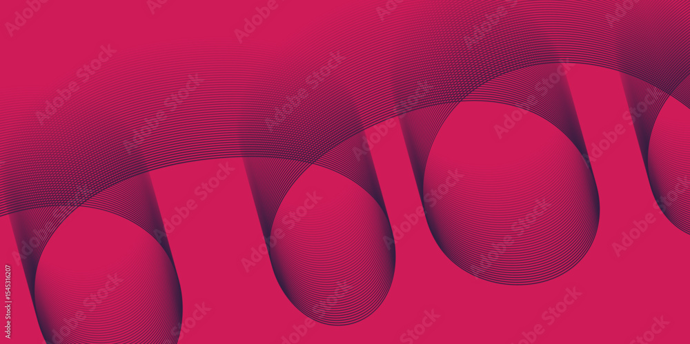 Poster abstract color background with modern futuristic seamless lines art design with wavy geometrical sha