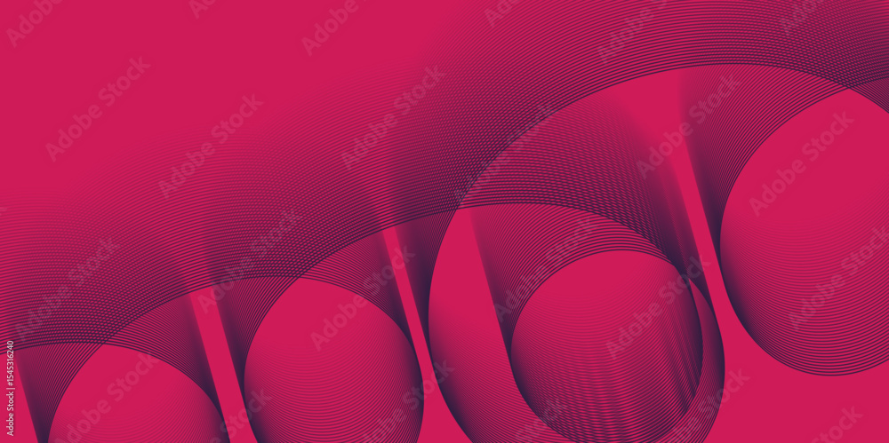 Poster abstract color background with modern futuristic seamless lines art design with wavy geometrical sha