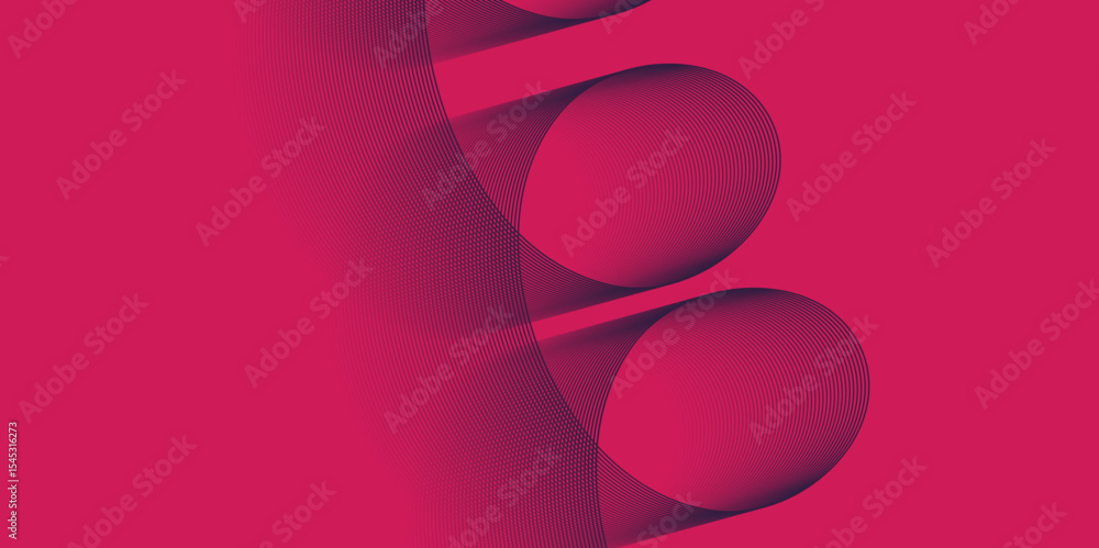 Poster abstract color background with modern futuristic seamless lines art design with wavy geometrical sha