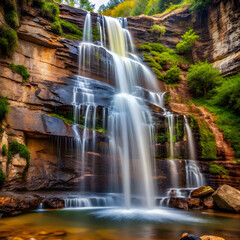 waterfall in the forest