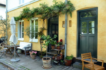 The  Brumleby neighbourhood in the Østerbro borough of Copenhagen