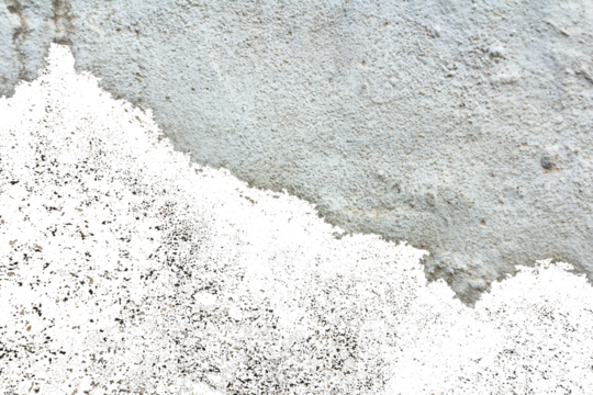 Rough Concrete Border Texture with Torn of Natural Imperfections and Grunge Surface Details. Perfect for Architectural Backgrounds, Construction Themes, or Grungy Industrial Design Projects.