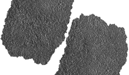 Rough Concrete Border Texture with Torn of Natural Imperfections and Grunge Surface Details. Perfect for Architectural Backgrounds, Construction Themes, or Grungy Industrial Design Projects.