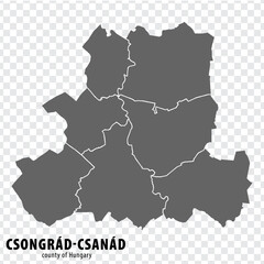 Map Chongqing Province of China districts