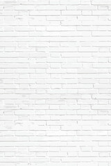 Texture of a white brick wall vector illustration