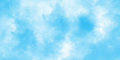 blue sky with clouds.