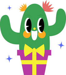 Carton sticker vector illustration design template