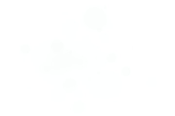 Abstract white clouds illustration depicting atmospheric forms on isolated black background