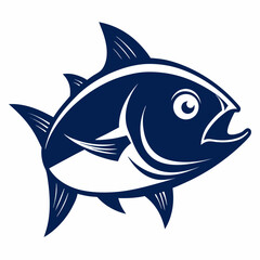 Obraz premium vector illustration of fish