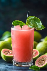 Refreshing Guava Juice Drink. (7)