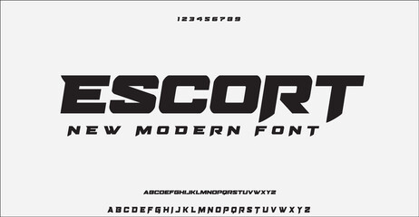 Esport  Lettering Minimalist Modern font	