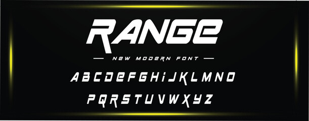 Range  Elegant Font Uppercase Lowercase Number And Ampersand. Classic Lettering Minimal Fashion Designs. Typography modern serif fonts regular decorative vintage concept. vector illustration	