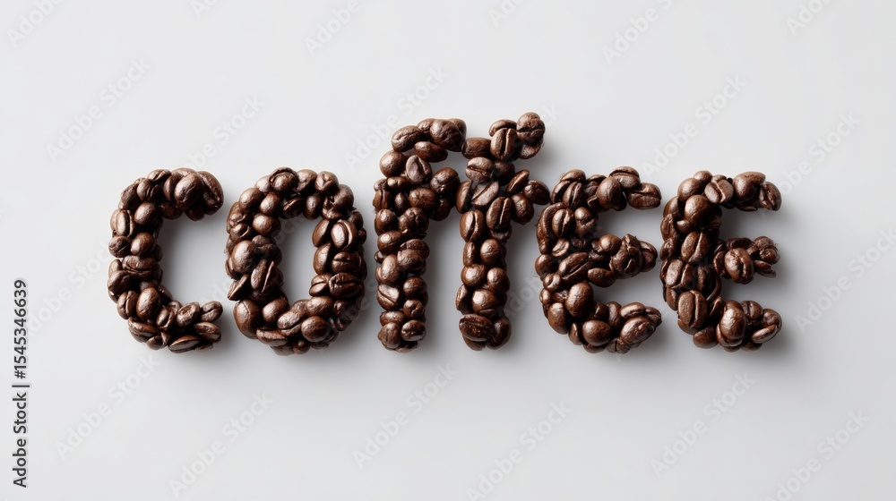 Poster the image is a creative representation of the word 