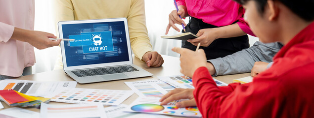 Chatbot software application for brisk online business that automatically reply to customer...