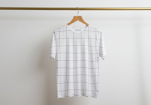 Shirt on Hanger Mockup
