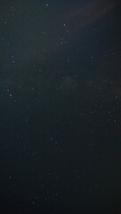 Night sky photography