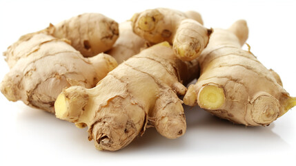 Fototapeta premium Ginger isolated on white background 