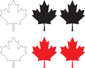 canadian flag set, canadian maple leaves, leaf, maple, autumn, canada, flag, 