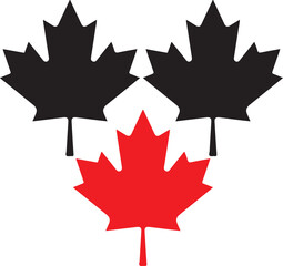 canadian flag set, canadian maple leaves, leaf, maple, autumn, canada, flag, 