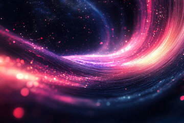 Colorful abstract background featuring a vibrant spiral design.