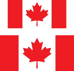 canadian flag set, canadian maple leaves, leaf, maple, autumn, canada, flag, 