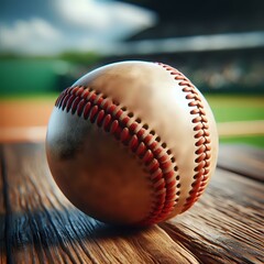 baseball on the field