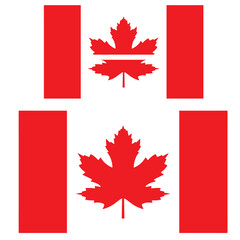 canada flag set