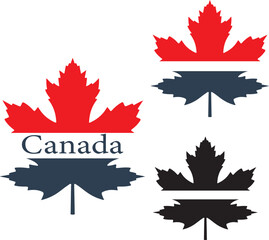 Obraz premium canada flag icon, canada, flag, leaf,made in canada , maple, symbol, icon,