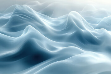 Obraz premium Blue waves crashing against a rocky shoreline under a clear sky.