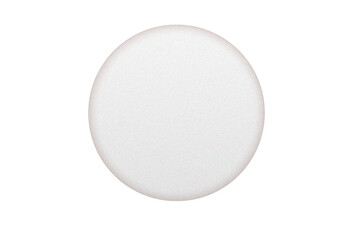 Textured white circle against a black background perfect for design and creative elements