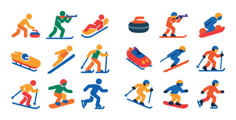 Winter Sports Icons